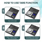 Mini Pocket Digital Scale 1000g X 0 1g For Jewelry Gold Silver Coins With Lcd