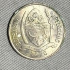 1976 Botswana 10 Thebe Coin African Gemsbuck Oryx Gazelle Deer Animal Wildlife