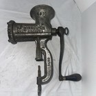 Vintage Enterprise No  10 Cast Iron Tinned Kitchen Meat Grinder Chopper Usa