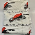 Vintage B  Kliban Kliban Cat Super Cat Red Cape Twin Size Comforter Read