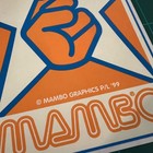 1999 Mambo Fingers Crossed Sticker Surf Australia Decal Vintage 90s Shirt Beach