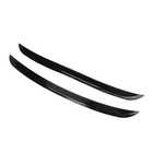 2pcs Car Wheel Arch Trim  Glossy Black Wheel Eyebrow Strip Protector 41 5cm