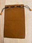 Vintage Cloth Bank Coin Bag    the Dime Savings Bank    Canton Ohio Approx  6 5   x10   