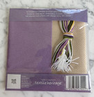 Victorian Pansies Needle Case Counted Cross Stitch Kit Textile Heritage New