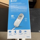 At t Corded Phone Home Office With Caller Id Desk And Wall Mount Telephone White