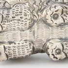 Cambodian Silver Singha Lion Container