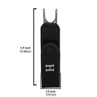 2pcs Tactical Metal Hook Elastic Belt Buckle-less Invisible Waist Belt Closure 