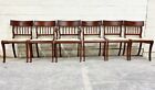 Vintage Duncan Phyfe Regency Empire Style Klismos Dining Chairs - Set Of 6