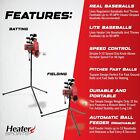 Heater Sports Base Hit Real   Lite Baseball Pitching Machine