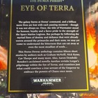Black Library Horus Heresy Eye Of Terra Book English Warhammer 40k