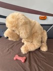 Vintage 2007 Fur Real Biscuit My Lovin  Pup Golden Retriever Dog  Large 22    Bone