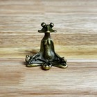 Vintage Brass Meditation Frog Incense Holder Yoga Decor Statue Zen Aromatherapy