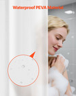 8g Heavy Duty Peva Shower Curtain Liner - 72  X 72   Weighted Hem   Grommets
