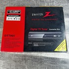 Zenith Dtt901 Digital Tv Tuner Converter Box Atsc New In Box W  Remote Av Cables