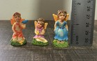 Lot Of 3 Miniature Fairy Figurines Resin Fairy Garden Dollhouse Figures 1 5   