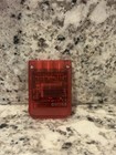 Sony Playstation 2 Ps2 8mb Memory Card     Red Official Oem     Tested   Working
