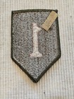 1960s Us Army Vietnam Cold War Era 1st Infantry Division Patch L  k   