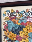 Grateful Dead   Company 2018 Summer Tour Skull   Flowers Poster Signed numbered