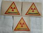 Chernobyl Soviet Newspaper  Nuclear Power Plant Contamination Area Map
