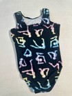 Destira Gymnastics Leotard Halloween Skeleton Holiday Gk Size  Cl Child Large