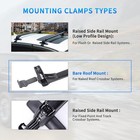 Cross Bars Aluminum Fits For Honda Civic 2015-2020 For Car Roof Rack