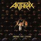 Anthrax Among The Living Banner Huge 4x4 Ft Fabric Poster Flag Album Cover Art