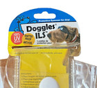 Doggles Lg Goggles sunglasses Eye Protection Dog Black  W flames Smoke Lens