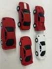 Artin 1 43 Slot Cars Ferrari Style Lot If 5  Red   White