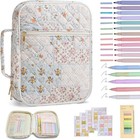 Bible Cover Case For Women Large Bible Cover With Durable Handle Quilted Bibl   
