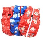 Xmas Warm Jacket For Pet Dogs Cats Waterproof Puppy Costume Apparel Pet Supplies
