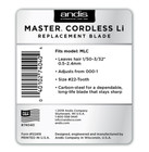 Andis Master Cordless Li Replacement Blade  74040  Size  22-tooth Carbon Steel