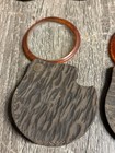5 Vintage Folding Magnifying Glasses With Leather Cases