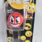 Red Devil Evil Angry European Emoticon Emoji Pez Dispenser On Card 