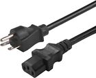 3 Prong 15ft 240v Extension Cord Power Cable For Led Grow Light Replacement Cord