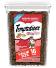 Mixups Backyard Cookout Flavor Crunchy And Soft Cat Treats  16 Oz  Tub