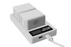 2-pack Batteries   Charger For Arlo Ultra  Arlo Pro 3 4 Vma5400 Vmc4040p Camera