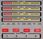 Honeywell Fire-lite Ms-4pca 4-zone Fire Alarm Facp Board   Transformer - Tested
