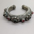 Vintage Afghan Kuchi Tribal Cuff Bracelet Small Wrist Jewelry 6 25   18282 