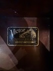 Antique Victor Victrola Ix Hand Crank Phonograph Cabinet Untested Parts