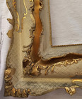 Old Vintage Sophisticated Deep Frame  2  Gesso Gilt  Viewing Size 9x11 5 Inches