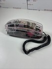 Vtg Conair Phone Sw205 Clear Transparent Bright Pink Color 90   s Pop Art