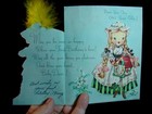 Vintage  may You Be Ever So Happy    Birthday Greeting Card