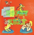 Original Fantasia Cut-out Book sunflower cut-outs   Background Only whitman 1940