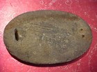 Civil War Union Cartridge Box  Buckle Plate  Dug See Below