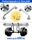 2 Pack 12 Inch Shower Grab Bar  Grab Bars For Bathtubs And Showers  Stainless   