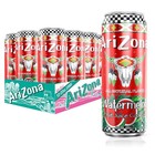 Refreshing Watermelon Juice Cocktail - 12 Big Cans  22 Fl Oz Each - All Natural