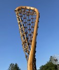 Very Nice Vintage Wooden Lacrosse Stick Lax 46  Long   Patina