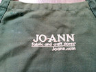 Joann Fabric- Craft Store Employee Apron- Vintage Original Dark Green W logo