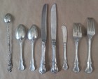 Towle Old Master Sterling 8pc Lot set   Knife  Butter  Fork  Soup  Tea Spoon