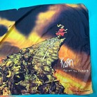 Vintage 1999 Korn Band Wall Hang Tapestry Lightly Distressed 90s Korn Wall Hang